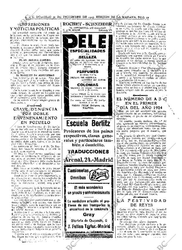 ABC MADRID 30-12-1923 página 17