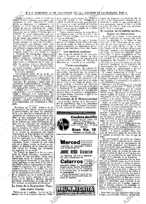 ABC MADRID 30-12-1923 página 9