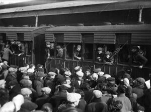 repatriación de Tropas, del regimiento de infantería Albuera, Procedentes de...