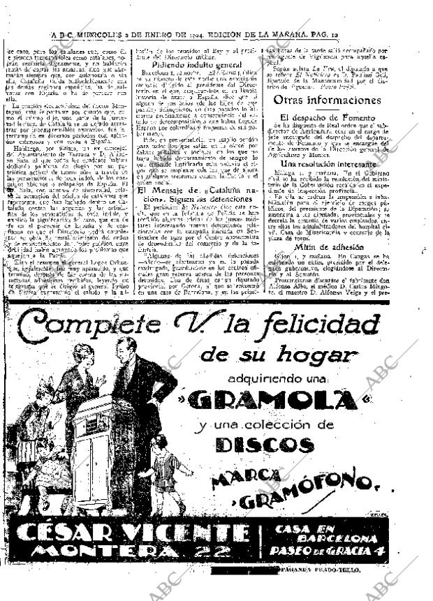 ABC MADRID 02-01-1924 página 12