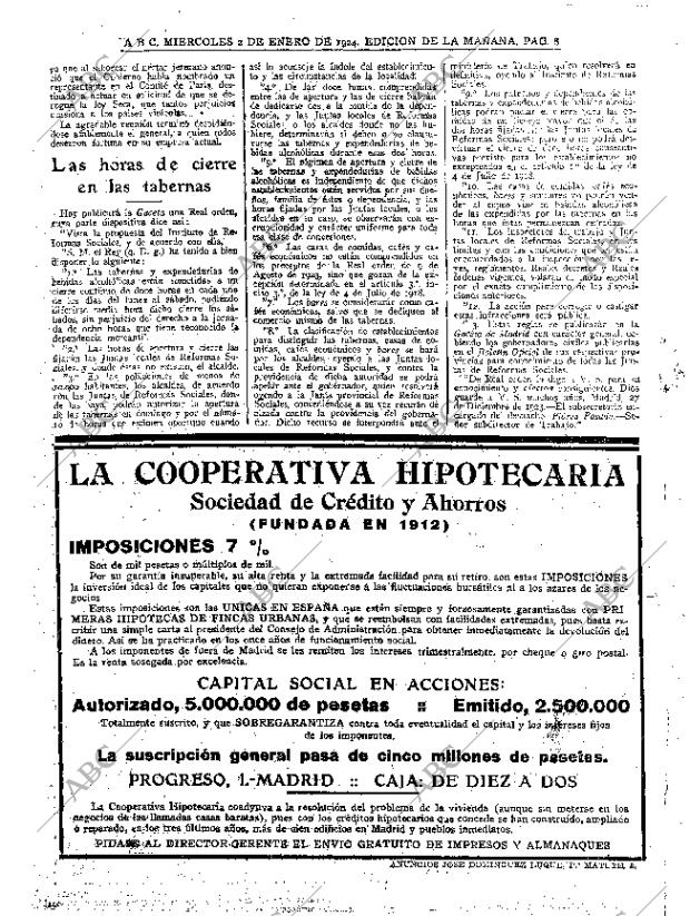 ABC MADRID 02-01-1924 página 8