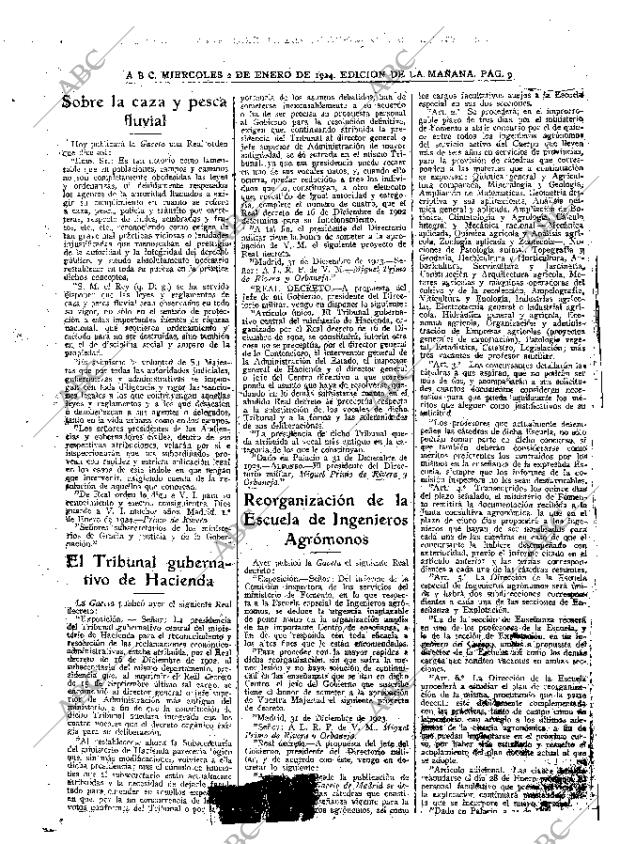 ABC MADRID 02-01-1924 página 9