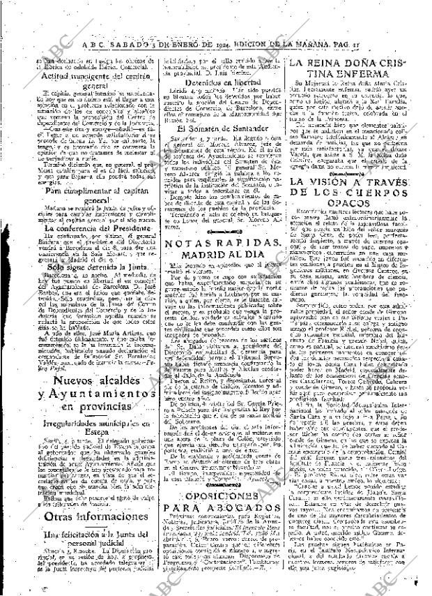 ABC MADRID 05-01-1924 página 11