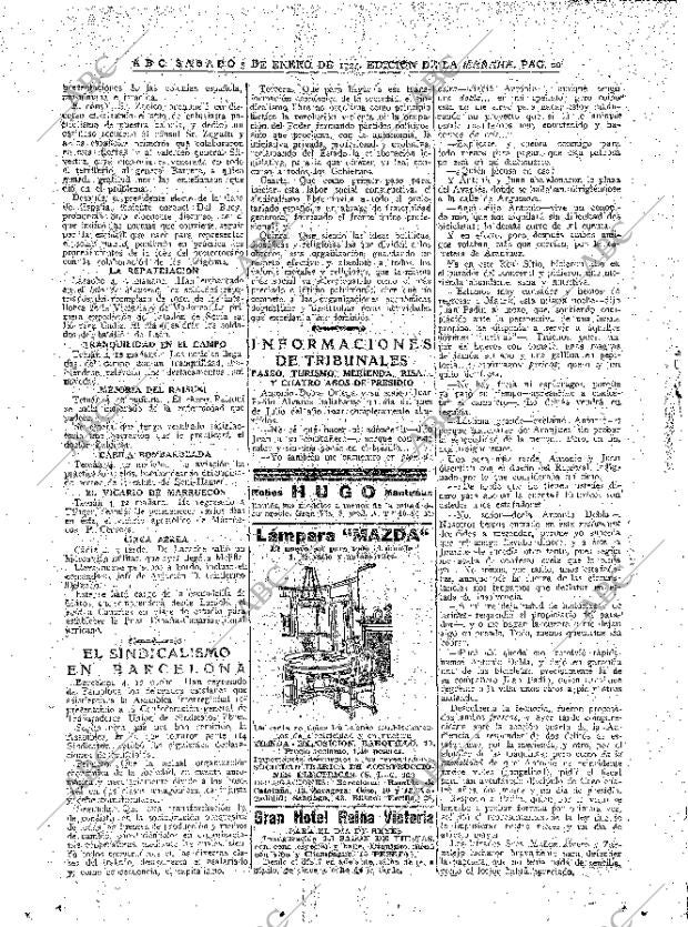 ABC MADRID 05-01-1924 página 20