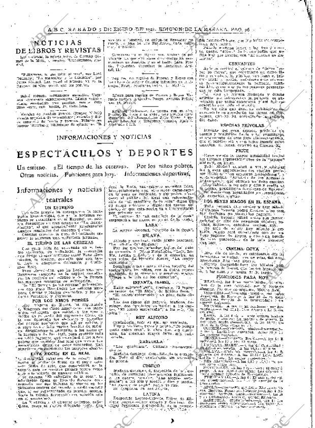 ABC MADRID 05-01-1924 página 26