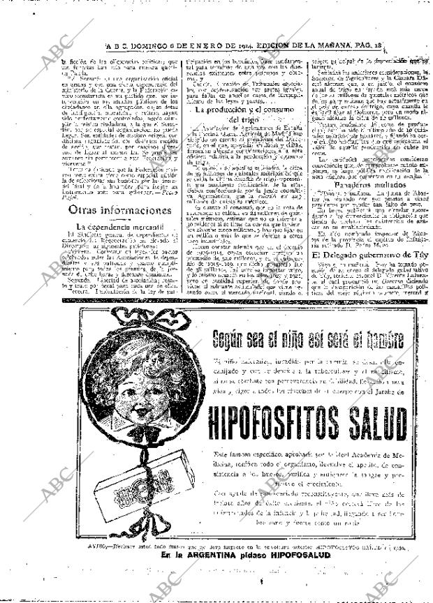ABC MADRID 06-01-1924 página 18