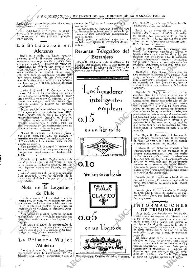 ABC MADRID 09-01-1924 página 20