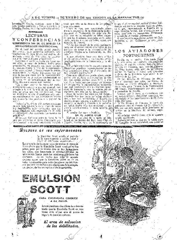 ABC MADRID 11-01-1924 página 14