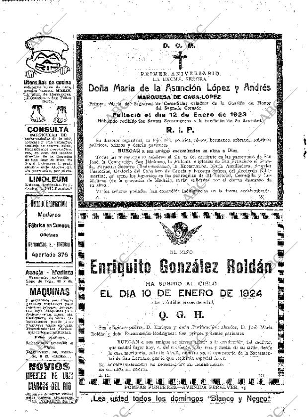 ABC MADRID 11-01-1924 página 28