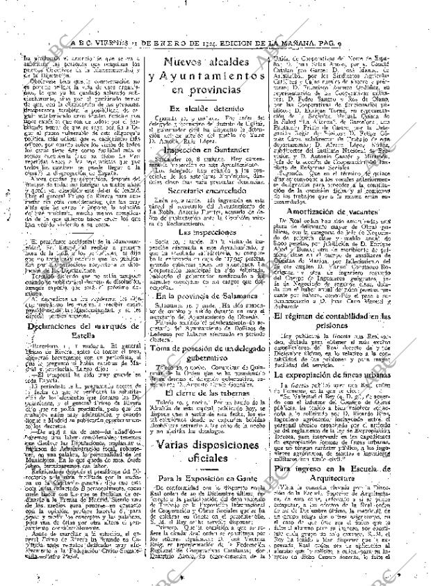 ABC MADRID 11-01-1924 página 9