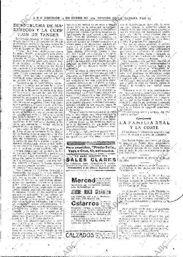 ABC MADRID 13-01-1924 página 23