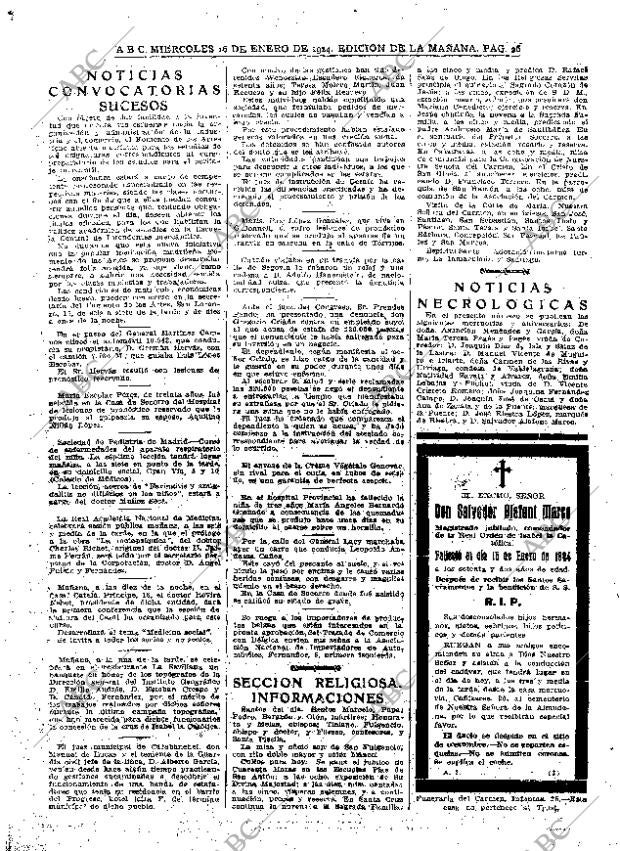 ABC MADRID 16-01-1924 página 26