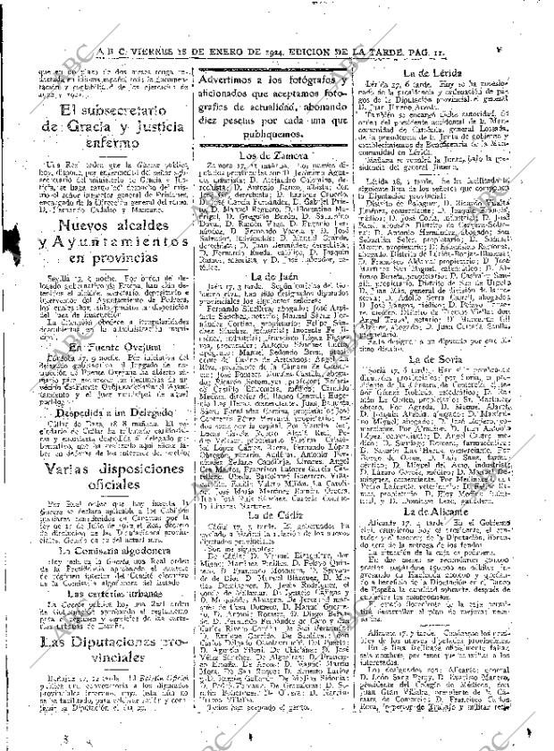 ABC MADRID 18-01-1924 página 11