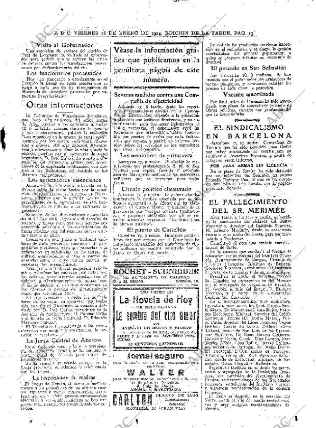 ABC MADRID 18-01-1924 página 13