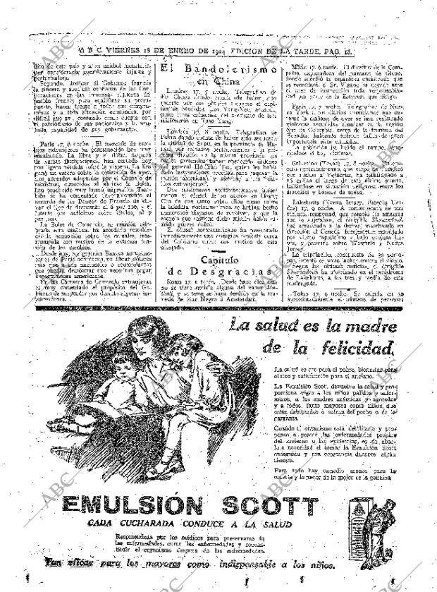 ABC MADRID 18-01-1924 página 16