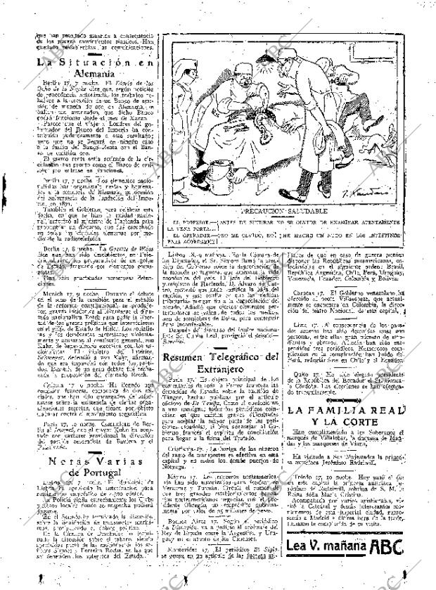 ABC MADRID 18-01-1924 página 17