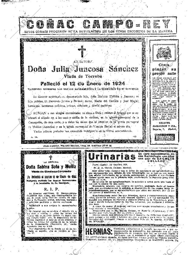 ABC MADRID 18-01-1924 página 28