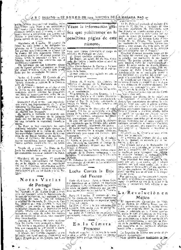 ABC MADRID 19-01-1924 página 21