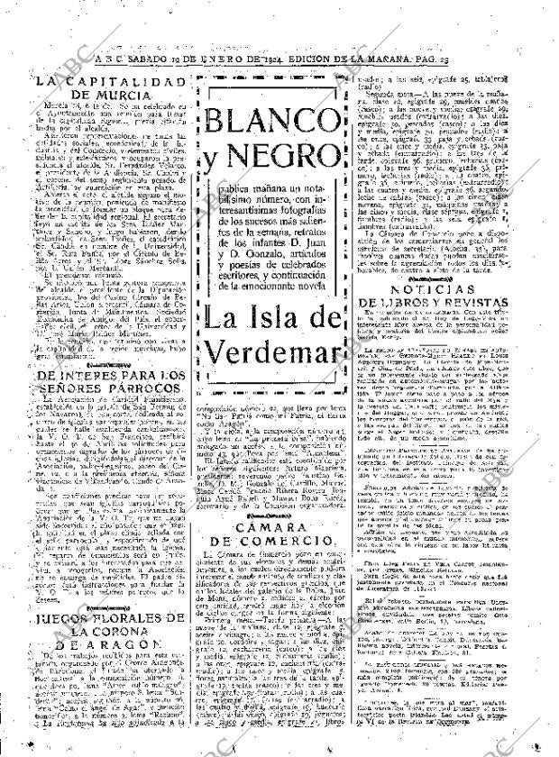 ABC MADRID 19-01-1924 página 23