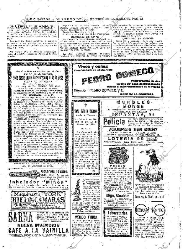 ABC MADRID 19-01-1924 página 28