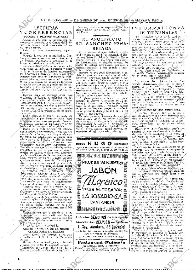 ABC MADRID 20-01-1924 página 22