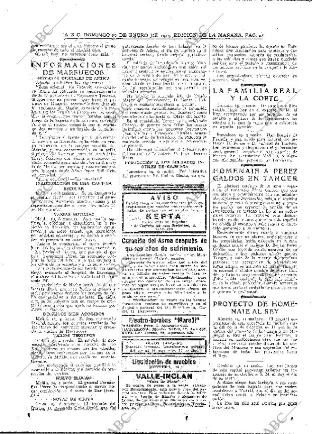 ABC MADRID 20-01-1924 página 24