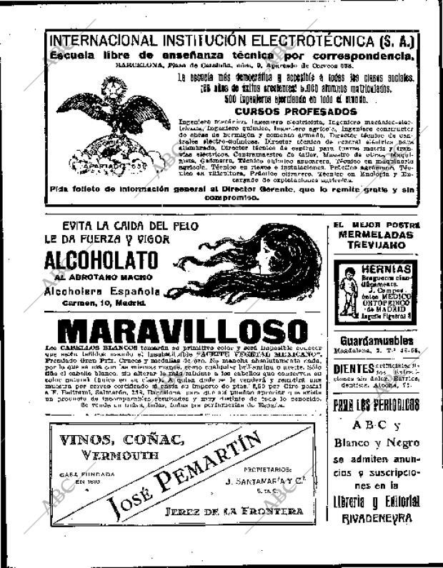 BLANCO Y NEGRO MADRID 20-01-1924 página 12