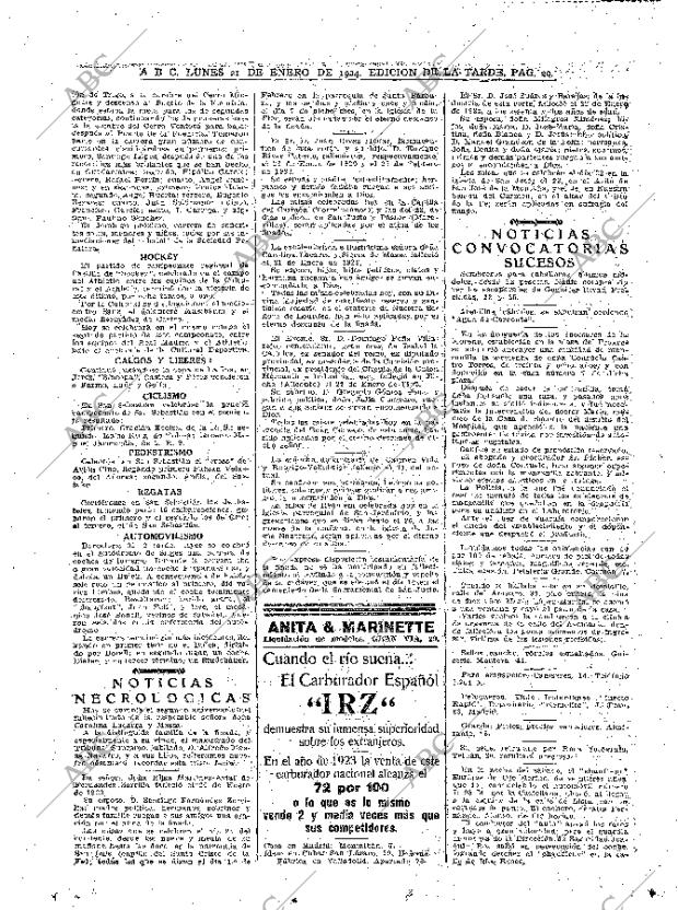 ABC MADRID 21-01-1924 página 20