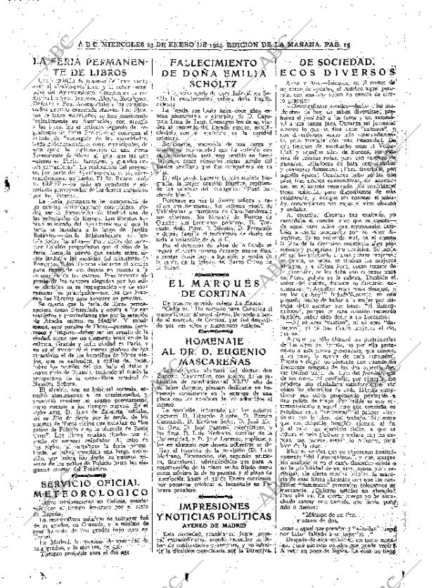 ABC MADRID 23-01-1924 página 15