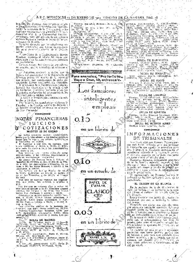 ABC MADRID 23-01-1924 página 18