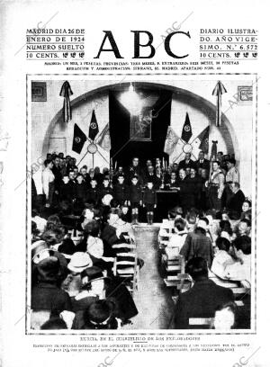 ABC MADRID 26-01-1924 página 1