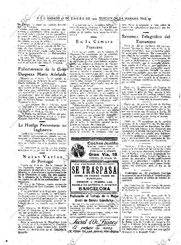 ABC MADRID 26-01-1924 página 24