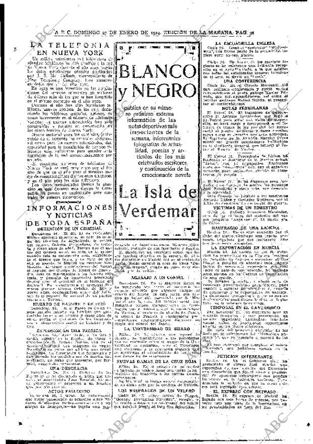 ABC MADRID 27-01-1924 página 31
