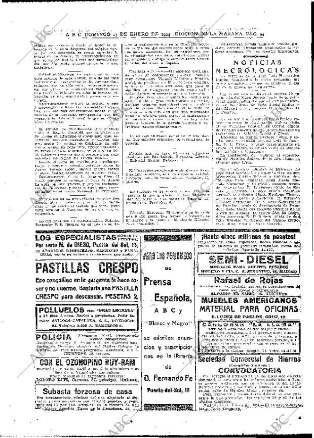 ABC MADRID 27-01-1924 página 34
