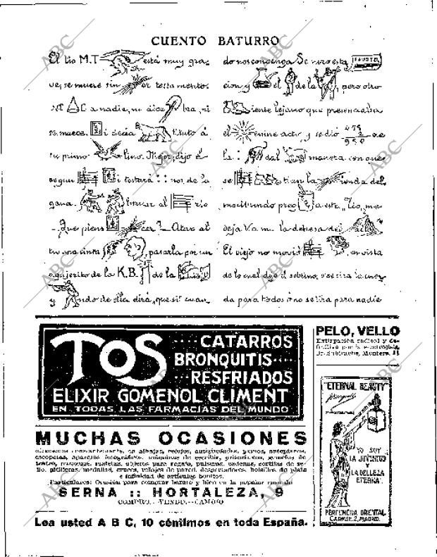 BLANCO Y NEGRO MADRID 27-01-1924 página 10