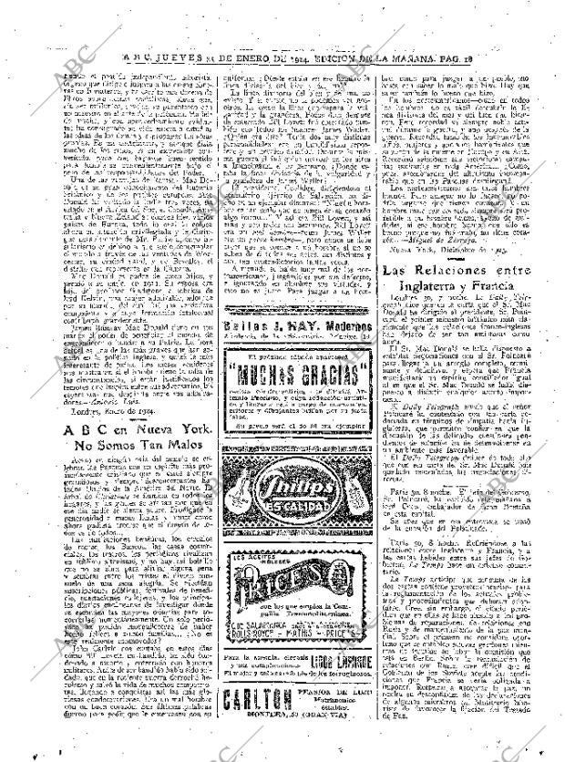 ABC MADRID 31-01-1924 página 18
