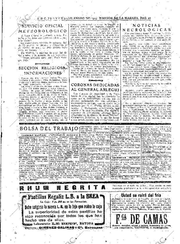 ABC MADRID 31-01-1924 página 27