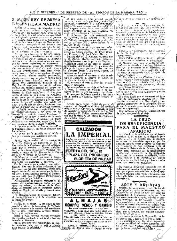 ABC MADRID 01-02-1924 página 10