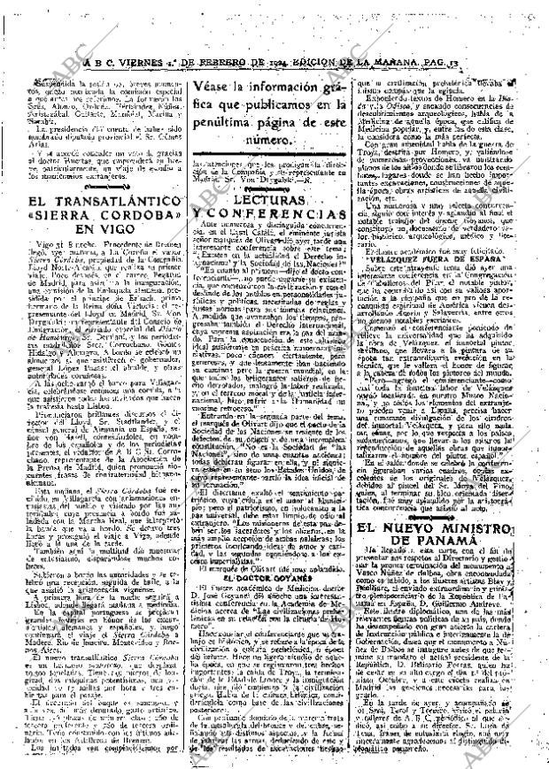 ABC MADRID 01-02-1924 página 13