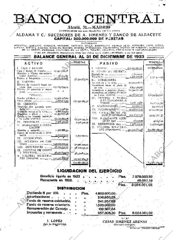ABC MADRID 01-02-1924 página 16