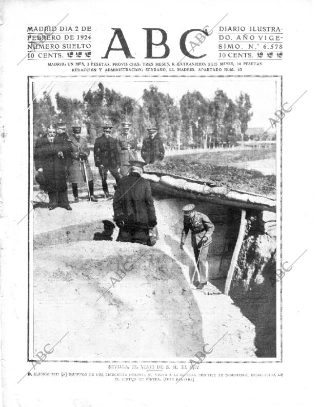 ABC MADRID 02-02-1924 página 1