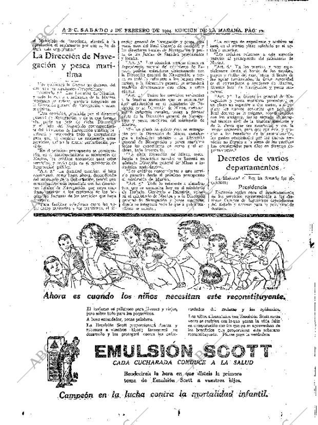 ABC MADRID 02-02-1924 página 10