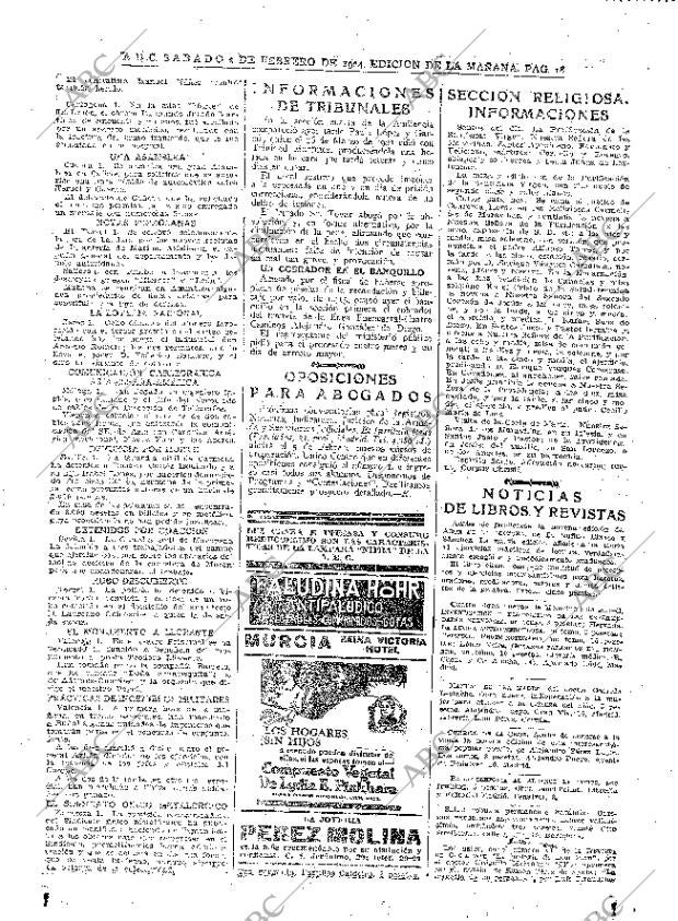 ABC MADRID 02-02-1924 página 18