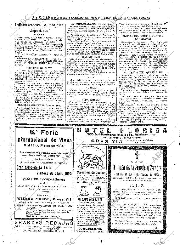 ABC MADRID 02-02-1924 página 30