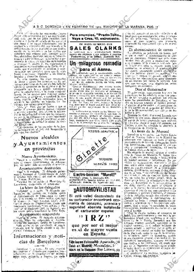 ABC MADRID 03-02-1924 página 17