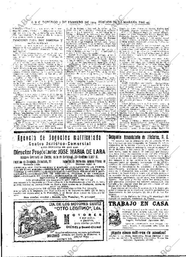 ABC MADRID 03-02-1924 página 43