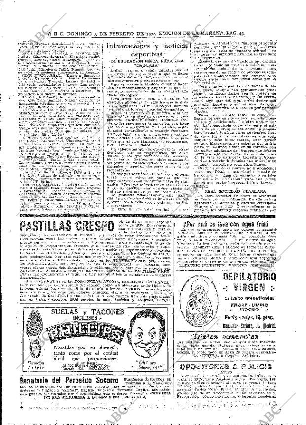 ABC MADRID 03-02-1924 página 45