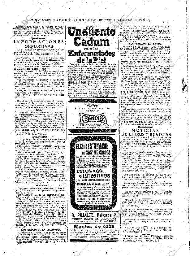 ABC MADRID 05-02-1924 página 24