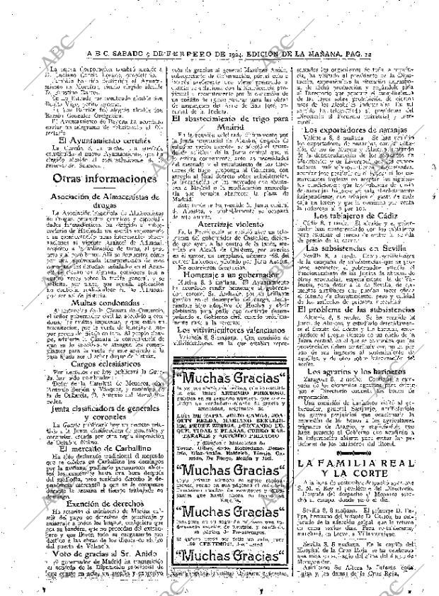 ABC MADRID 09-02-1924 página 12