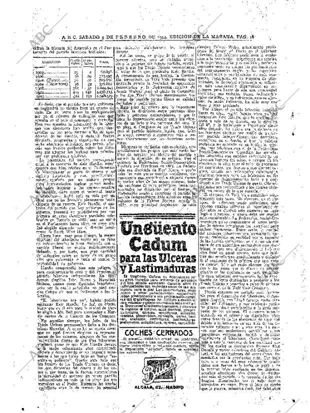 ABC MADRID 09-02-1924 página 18